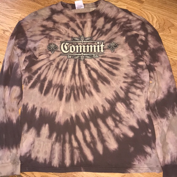 Anvil Other - Commit for Life Blood Donor Brown Spiral Tiedye
